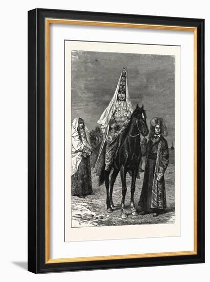 A Kirghiz Bride-null-Framed Giclee Print