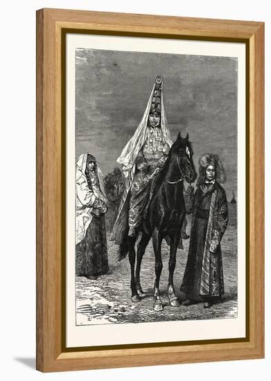 A Kirghiz Bride-null-Framed Premier Image Canvas