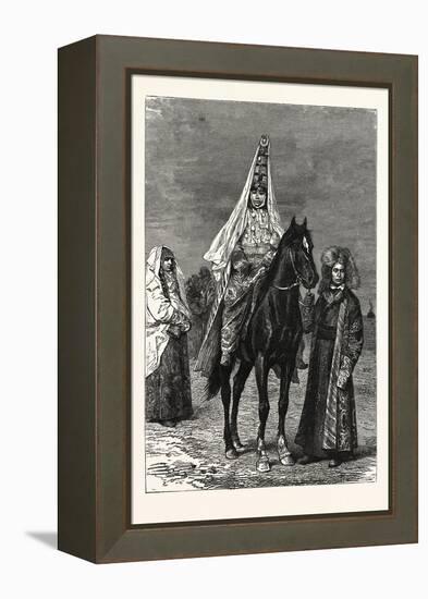 A Kirghiz Bride-null-Framed Premier Image Canvas