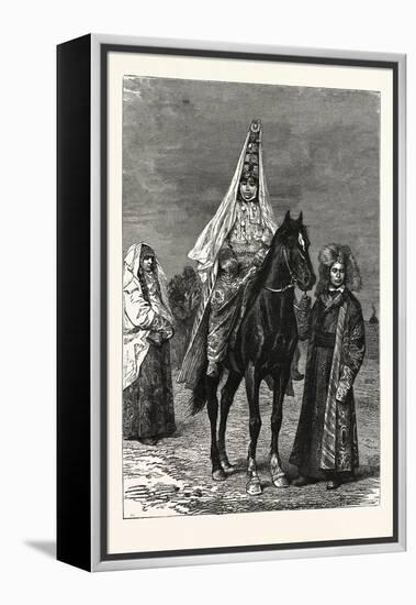 A Kirghiz Bride-null-Framed Premier Image Canvas