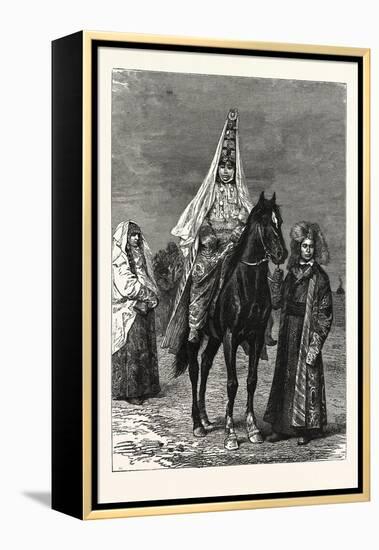 A Kirghiz Bride-null-Framed Premier Image Canvas