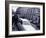 A Kiss in Winter, Paris, France-Walter Bibikow-Framed Photographic Print