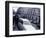 A Kiss in Winter, Paris, France-Walter Bibikow-Framed Photographic Print