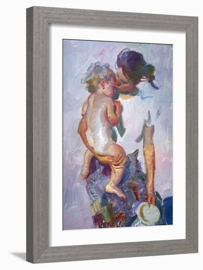 A Kiss-John Asaro-Framed Giclee Print