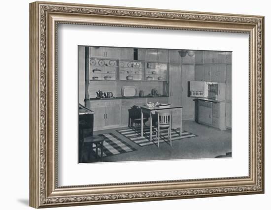 'A kitchen arranged and equipped by Heal & Son, Ltd. of London', 1942-Unknown-Framed Photographic Print