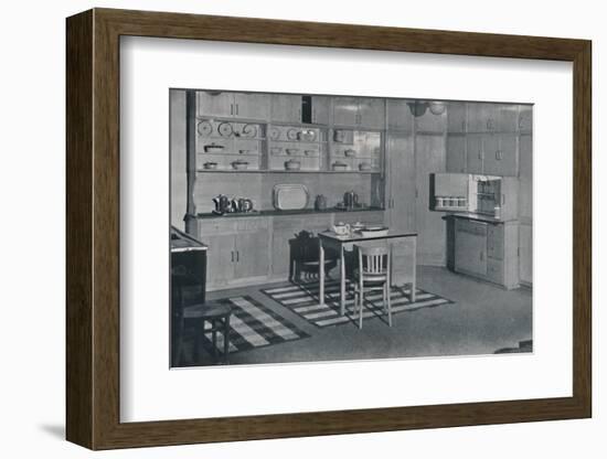 'A kitchen arranged and equipped by Heal & Son, Ltd. of London', 1942-Unknown-Framed Photographic Print