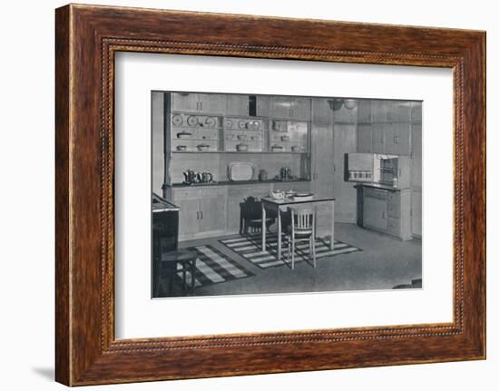 'A kitchen arranged and equipped by Heal & Son, Ltd. of London', 1942-Unknown-Framed Photographic Print