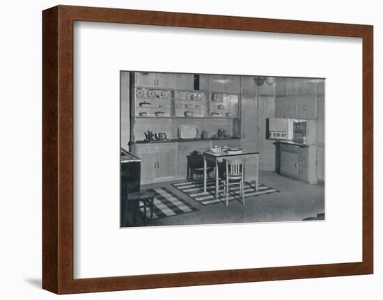 'A kitchen arranged and equipped by Heal & Son, Ltd. of London', 1942-Unknown-Framed Photographic Print