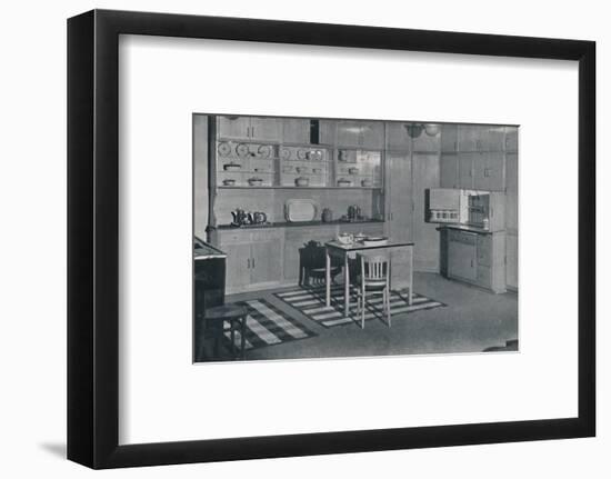 'A kitchen arranged and equipped by Heal & Son, Ltd. of London', 1942-Unknown-Framed Photographic Print