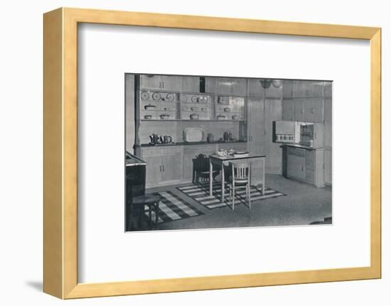 'A kitchen arranged and equipped by Heal & Son, Ltd. of London', 1942-Unknown-Framed Photographic Print