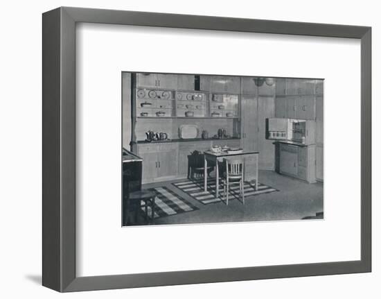 'A kitchen arranged and equipped by Heal & Son, Ltd. of London', 1942-Unknown-Framed Photographic Print