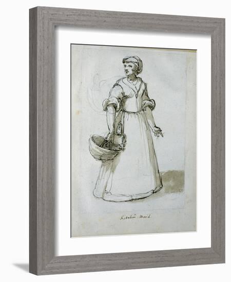 A Kitchen Maid-Inigo Jones-Framed Giclee Print