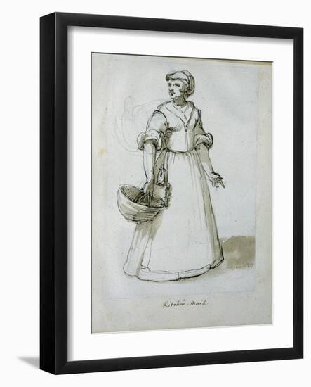 A Kitchen Maid-Inigo Jones-Framed Giclee Print