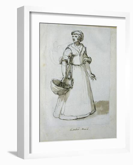 A Kitchen Maid-Inigo Jones-Framed Giclee Print