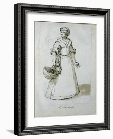 A Kitchen Maid-Inigo Jones-Framed Giclee Print