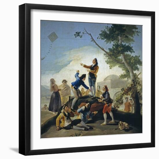 A Kite (La Comet), 1778-Francisco de Goya-Framed Giclee Print
