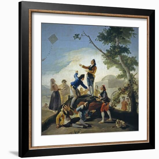 A Kite (La Comet), 1778-Francisco de Goya-Framed Giclee Print