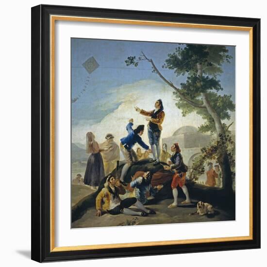 A Kite (La Comet), 1778-Francisco de Goya-Framed Giclee Print