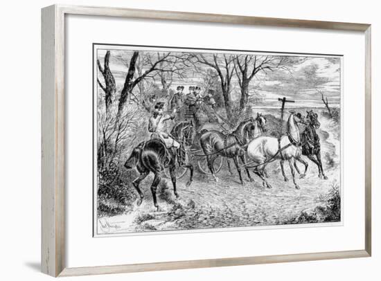 A Knight of the Road, 1881-John Sturgess-Framed Giclee Print