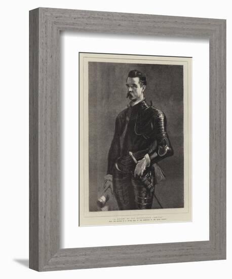 A Knight of the Seventeenth Century-John Pettie-Framed Giclee Print