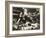 A Knock-Out, 1921 (Litho with Chine-Collé)-George Wesley Bellows-Framed Giclee Print