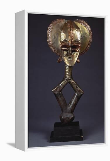 A Kota Brass-Covered Reliquary Figure-null-Framed Premier Image Canvas