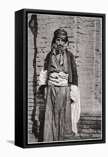 A Kurdish Tribesman from Southern Kurdistan, Iraq, 1925-A Kerim-Framed Premier Image Canvas