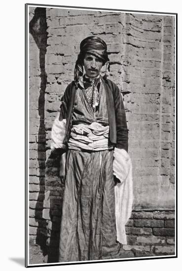 A Kurdish Tribesman from Southern Kurdistan, Iraq, 1925-A Kerim-Mounted Giclee Print