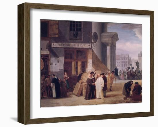 A L'Egide de Minerve-Leonard Defrance-Framed Giclee Print