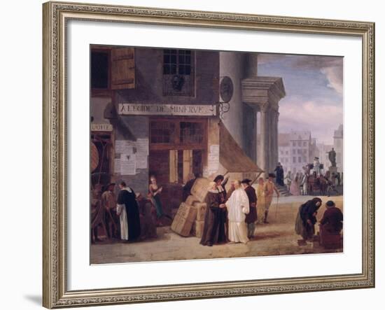 A L'Egide de Minerve-Leonard Defrance-Framed Giclee Print