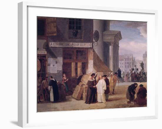 A L'Egide de Minerve-Leonard Defrance-Framed Giclee Print