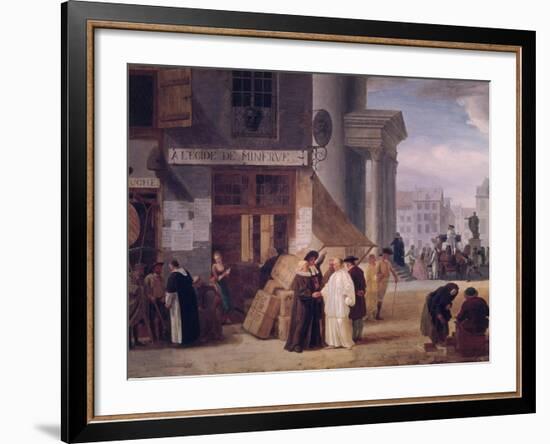 A L'Egide de Minerve-Leonard Defrance-Framed Giclee Print