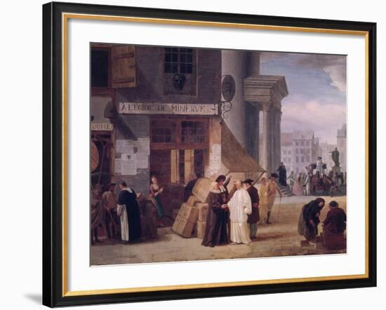 A L'Egide de Minerve-Leonard Defrance-Framed Giclee Print