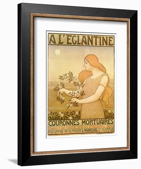 A L'Elegntine-Paul Berthon-Framed Art Print