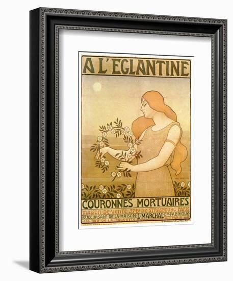 A L'Elegntine-Paul Berthon-Framed Art Print