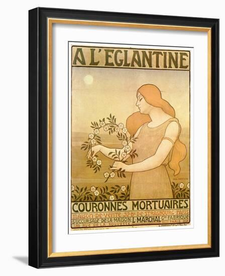 A L'Elegntine-Paul Berthon-Framed Art Print