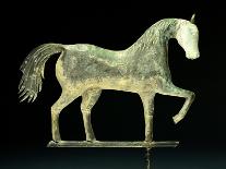 A Molded Copper and Cast Zinc Horse Weathervane, 1850-1867-A. L. Jewell and Co.-Premier Image Canvas