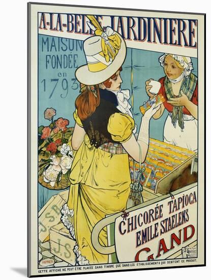 A-La-Belle Jardiniere Flower Seeds Advertisement Poster-null-Mounted Giclee Print