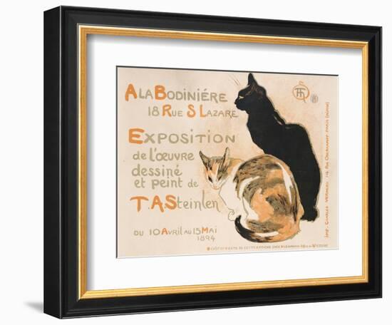 A la Bodiniere, 1894-Théophile Alexandre Steinlen-Framed Giclee Print