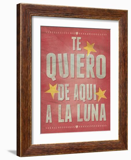 A La Luna-Clara Wells-Framed Giclee Print