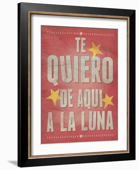 A La Luna-Clara Wells-Framed Giclee Print