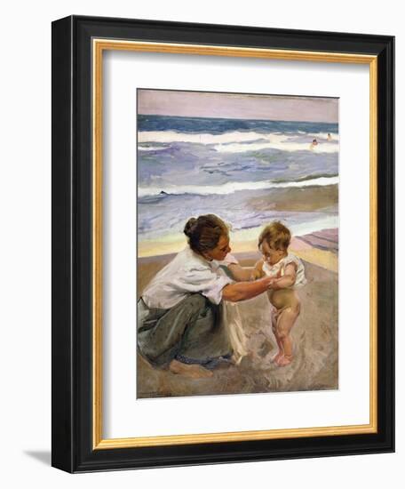 A La Orilla Del Mar, 1908-Joaqu?n Sorolla y Bastida-Framed Giclee Print