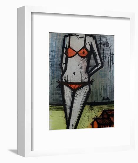 A la plage-Bernard Buffet-Framed Collectable Print