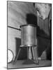 A Lab Technician Undertaking a Coal Flow Test, Mapperley Colliery, Derbyshire, 1962-Michael Walters-Mounted Photographic Print