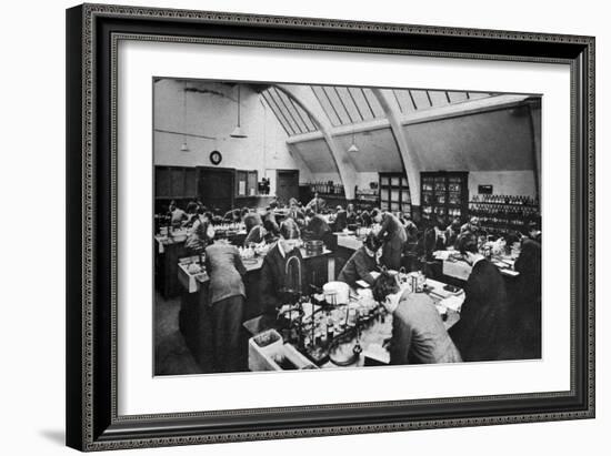 A Laboratory in a London Polytechnic, 1926-1927-null-Framed Giclee Print