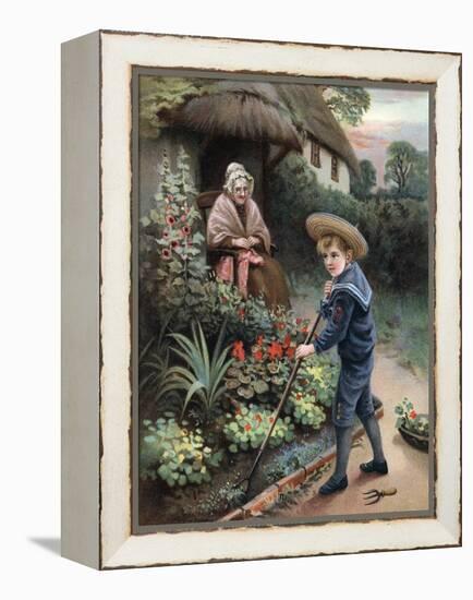 A Labour of Love, 1905-null-Framed Premier Image Canvas