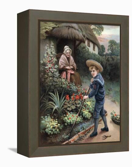 A Labour of Love, 1905-null-Framed Premier Image Canvas