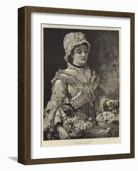 A Labour of Love-Charles Edward Perugini-Framed Giclee Print