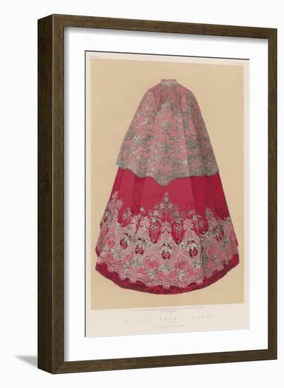 A Lace Worked Dress, Paris-null-Framed Giclee Print
