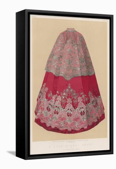 A Lace Worked Dress, Paris-null-Framed Premier Image Canvas